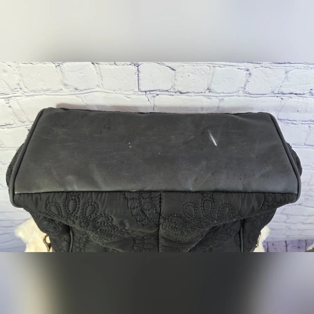 Petunia Pickle Bottom Black Baby Bag